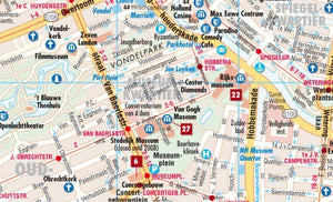 Laminated Amsterdam Map by Borch (English Edition),Used