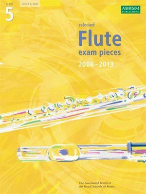 Grade 5 Selected Flute Exam Pieces 20082013,Used