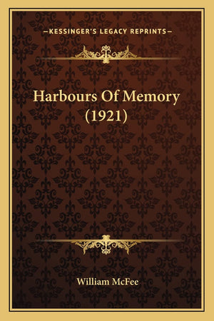 Harbours Of Memory (1921),New