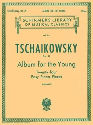 Album for the Young (24 Easy Pieces), Op. 39: Schirmer Library of Classics Volume 816 Piano Solo,Used