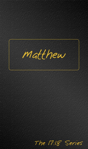 Matthew Journible  The 17:18 Series