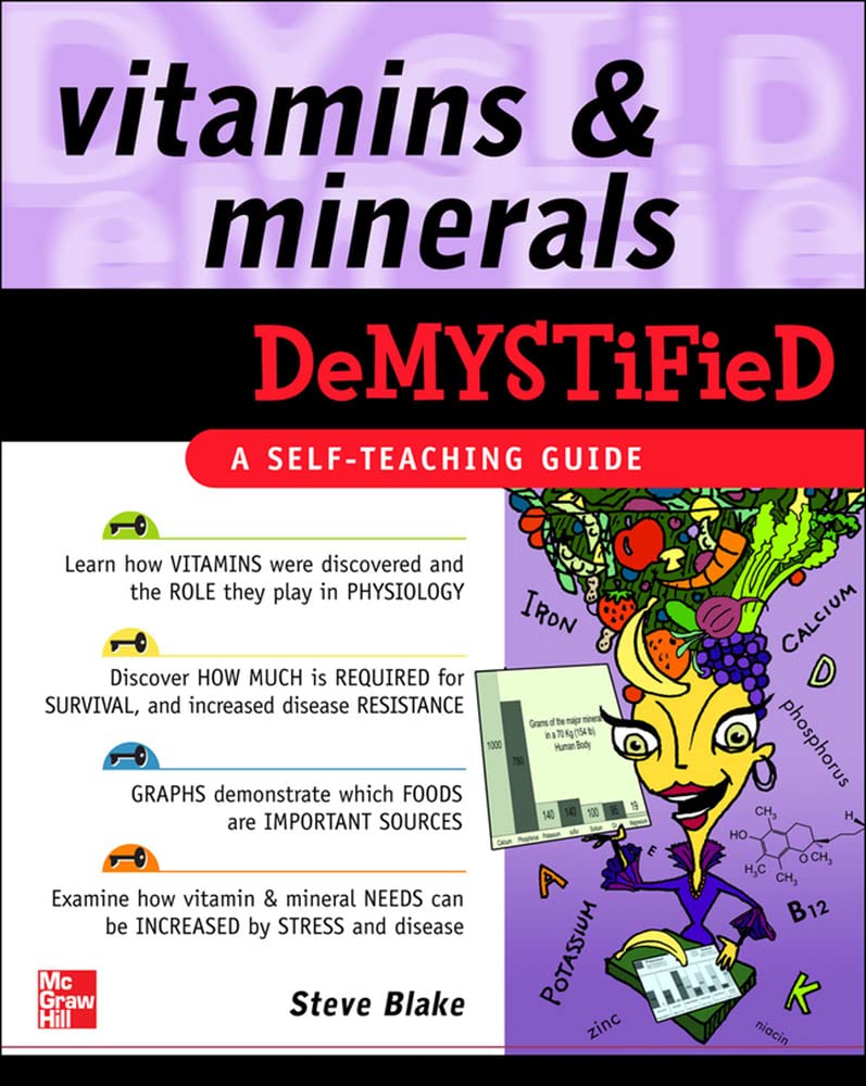 Vitamins And Minerals Demystified,New