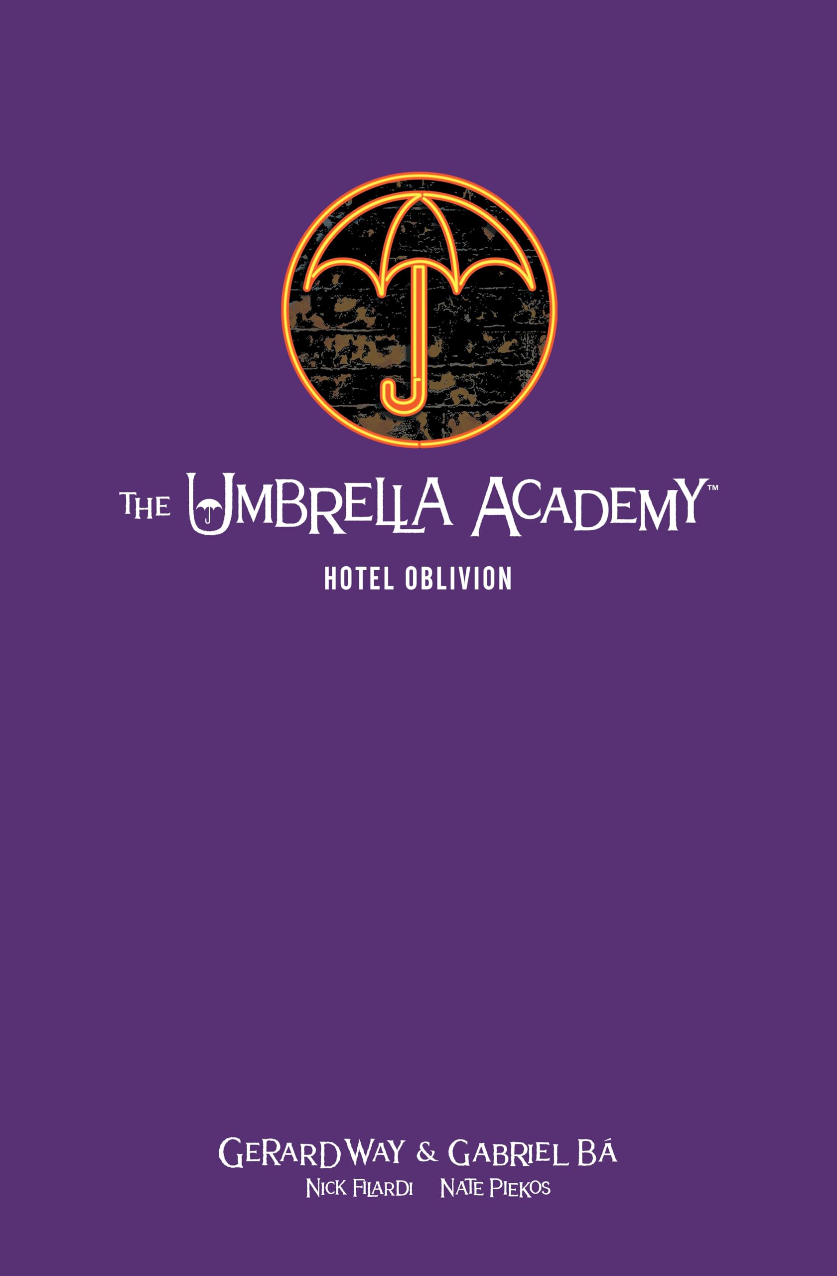 The Umbrella Academy Library Edition Volume 3: Hotel Oblivion (Umbrella Academy, 3),Used