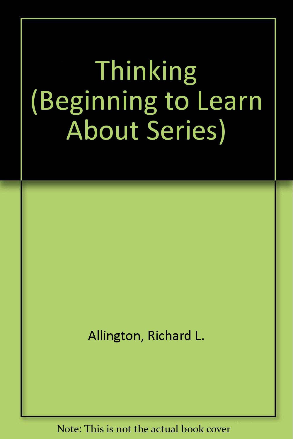 Thinking (Beginning to Learn About Series),Used