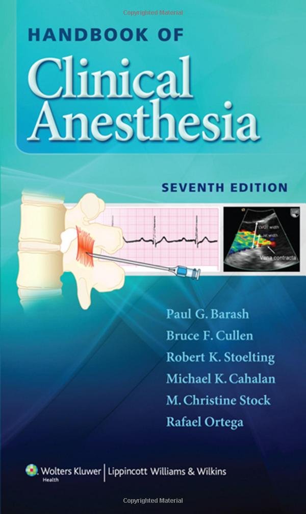 Handbook of Clinical Anesthesia,Used