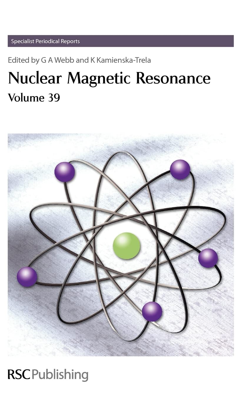 Nuclear Magnetic Resonance: Volume 39 (Specialist Periodical Reports, Volume 39),Used