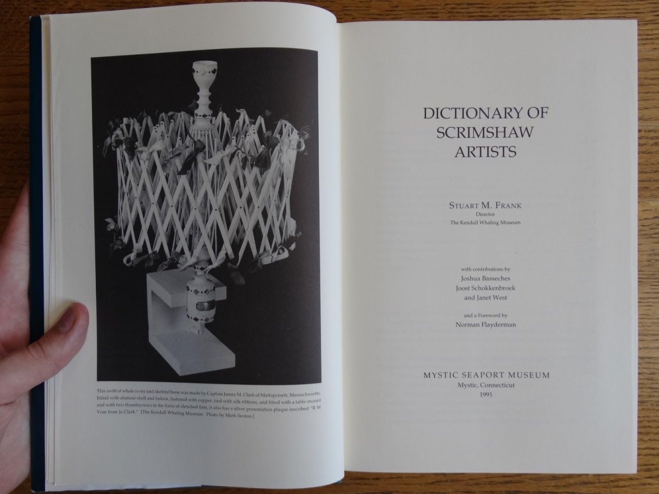 Dictionary of Scrimshaw Artists,Used