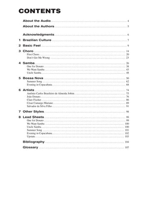 Brazilian Piano  Choro, Samba, and Bossa Nova Hal Leonard Keyboard Style Series (Book/Online Audio),New