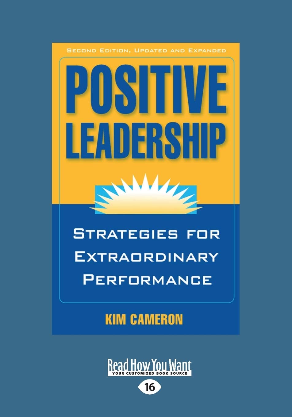 Positive Leadership: Strategies For Extraordinary Performance,Used