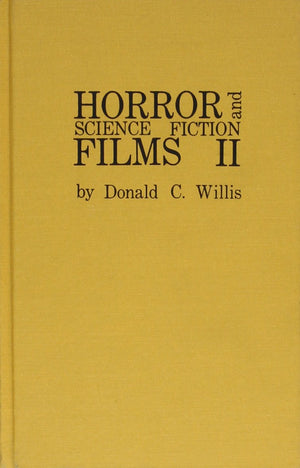 Horror And Science Fiction Films Ii (19721981),Used