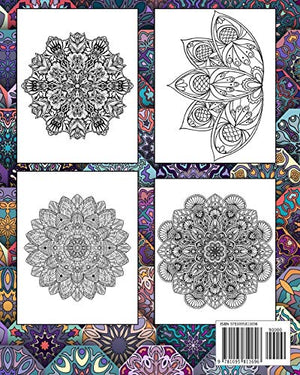 Mindful RELAXING coloring book: Mindful & Creative Calm Coloring Books For Adults:Book for Relaxation and Meditation ,Extra Larg,Used