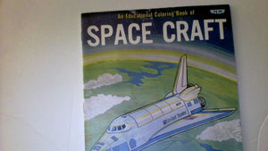 Educational Coloring Book of Space Craft,Used
