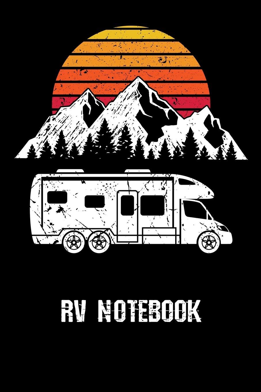 RV Notebook: Motorhome Journey Memory Book and Diary,Used