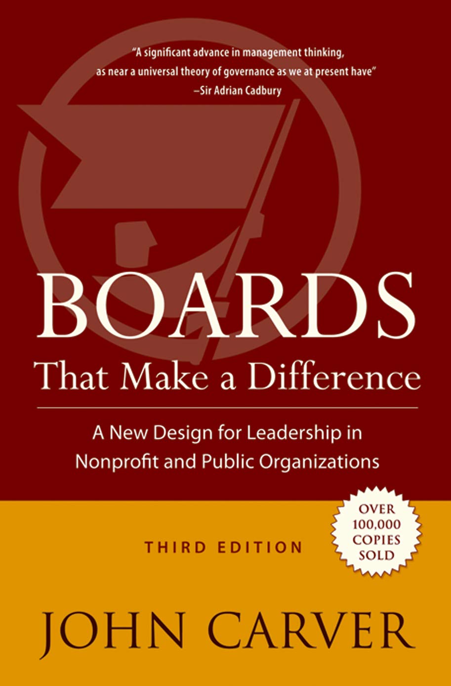 Boards That Make a Difference: A New Design for Leadership in Nonprofit and Public Organizations,Used