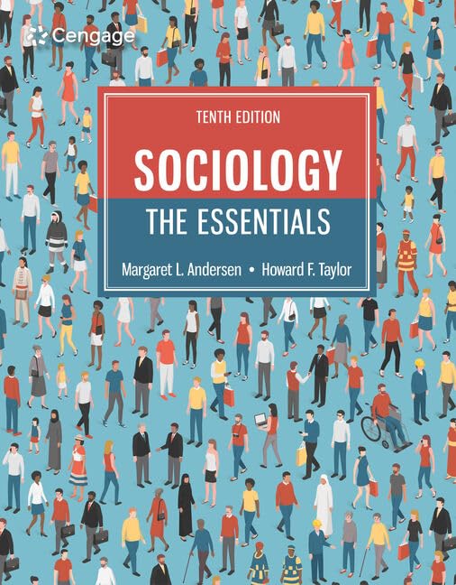 Sociology: The Essentials (MindTap Course List),Used