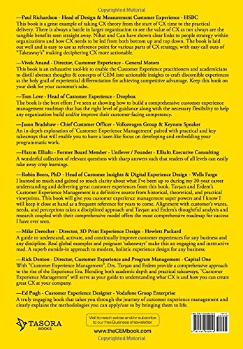 Tasora Books Customer Experience Management Book: Design, Integrate, Measure, Lead Strategies