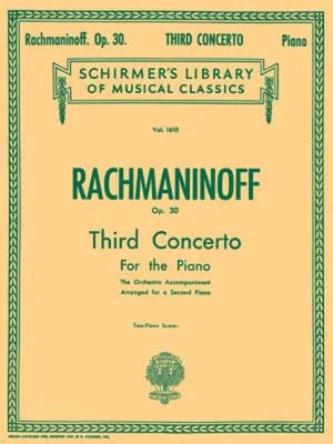 Concerto No. 3 In D Minor, Op. 30: Nfmc 20202024 Selection Schirmer Library Of Classics Volume 1610 Piano Duet (Schirmer'S Libr,Used