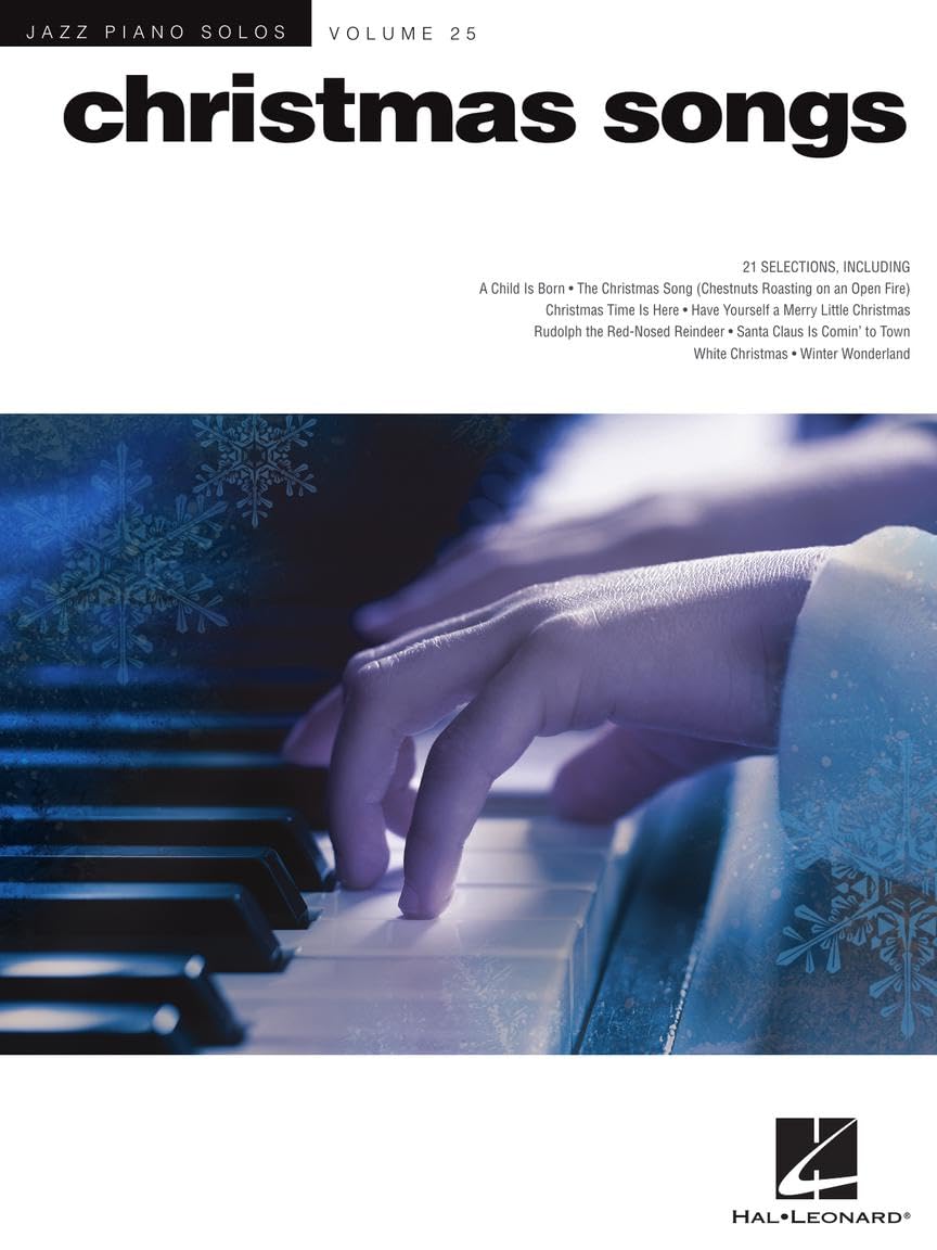Christmas Songs: Jazz Piano Solos Series Volume 25,New