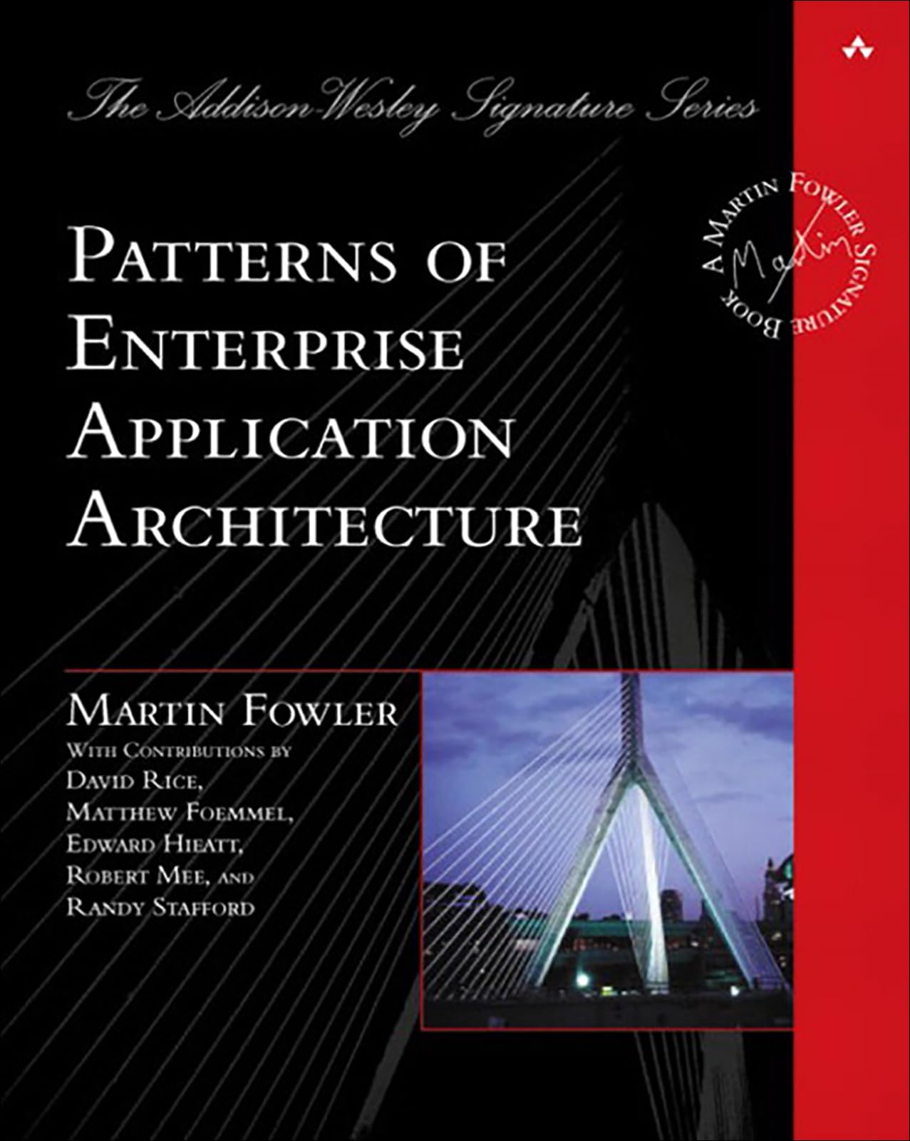 Patterns of Enterprise Application Architecture,Used