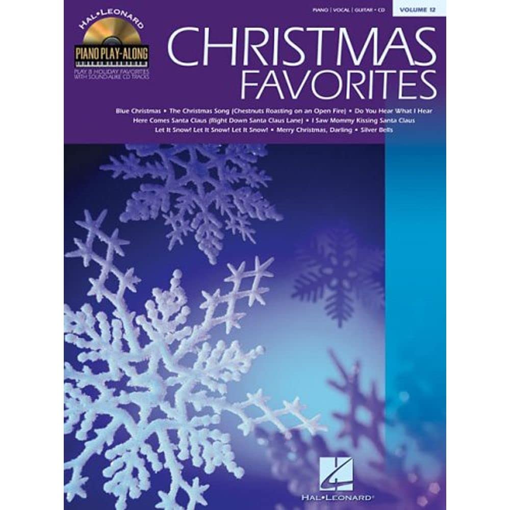 Christmas Favorites: Piano Playalong Volume 12 (Hal Leonard Piano Playalong)