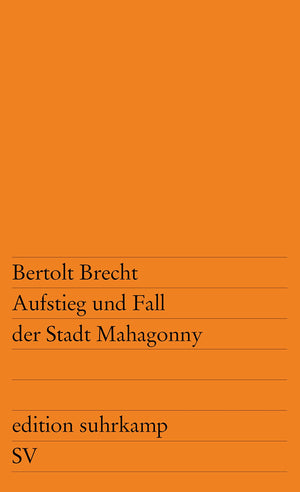 Aufstieg Und Fall Der Stadt Mahagonny,Used