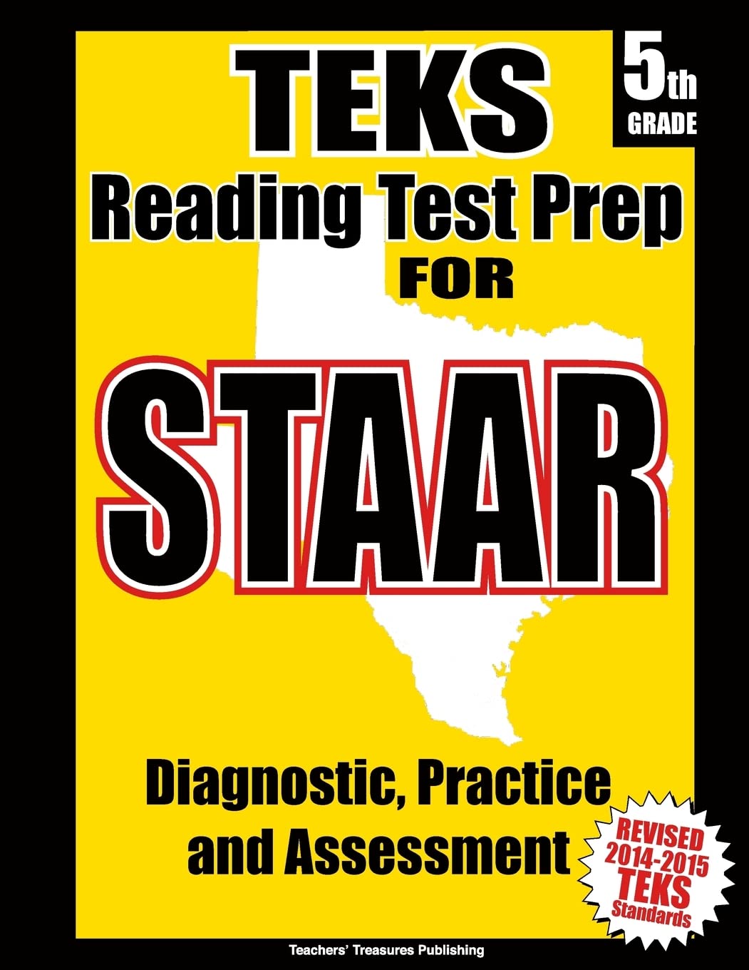 TEKS 5th Grade Reading Test Prep for STAAR,Used