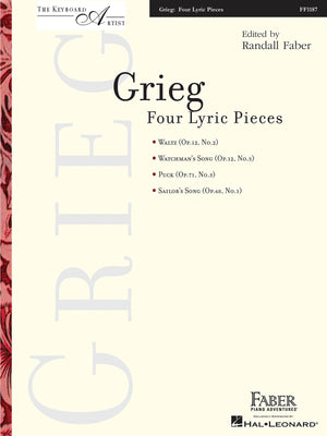 Four Lyric Pieces: The Keyboard Artist,New
