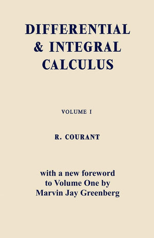 Differential and Integral Calculus, Vol. One,Used