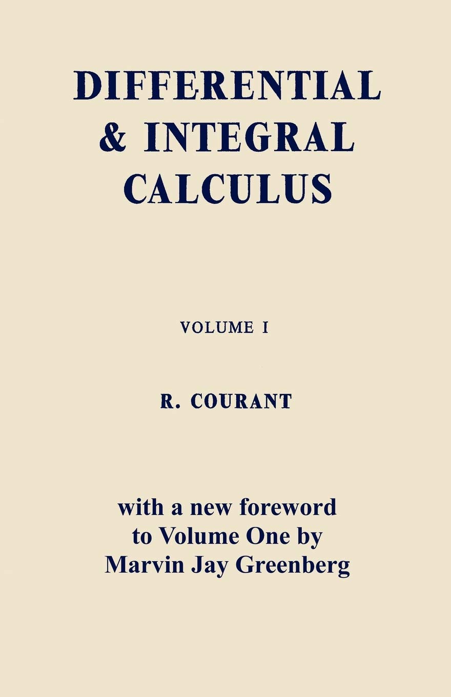 Differential and Integral Calculus, Vol. One,Used