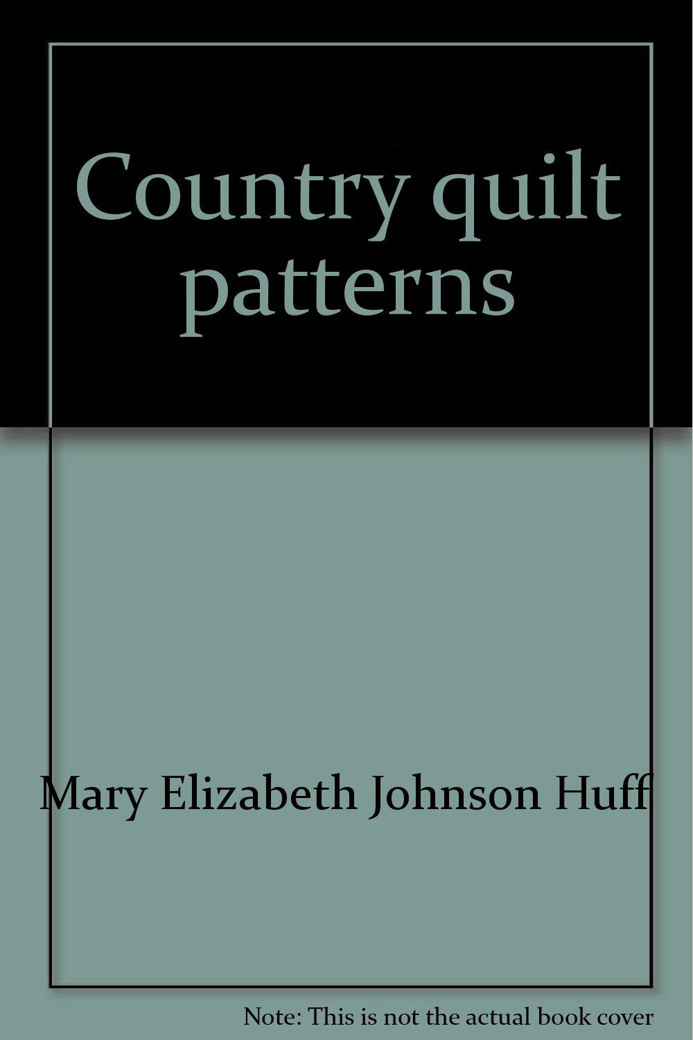 Country quilt patterns (Family guidebook series),Used