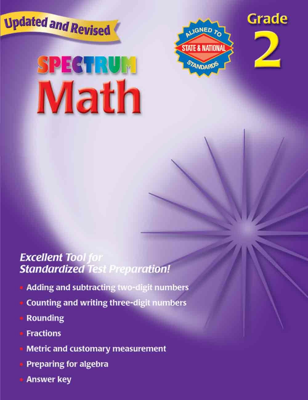 Spectrum Math, Grade 2,Used