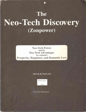 NeoTech Manuscript for Zonpower: The Entelechy of Prosperity and Happiness,Used