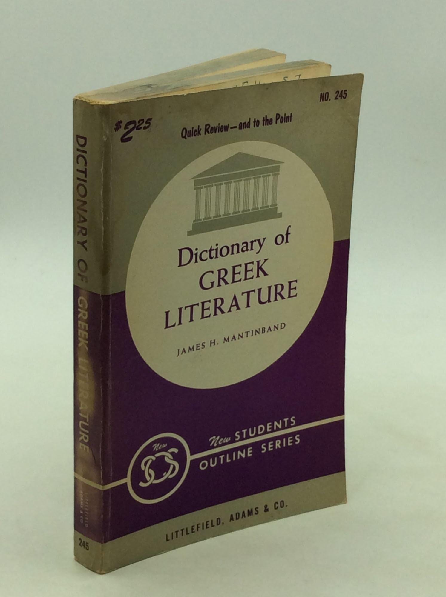 Dictionary of Greek Literature