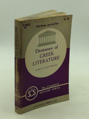 Dictionary of Greek Literature