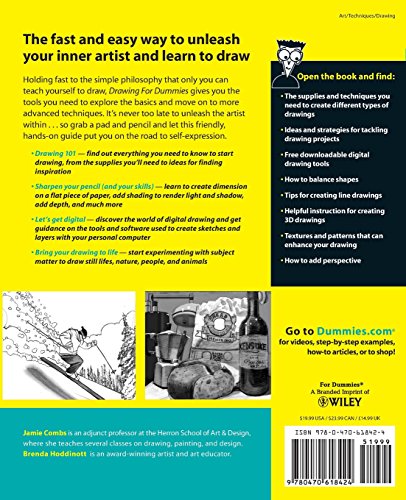 Drawing For Dummies 2e,Used