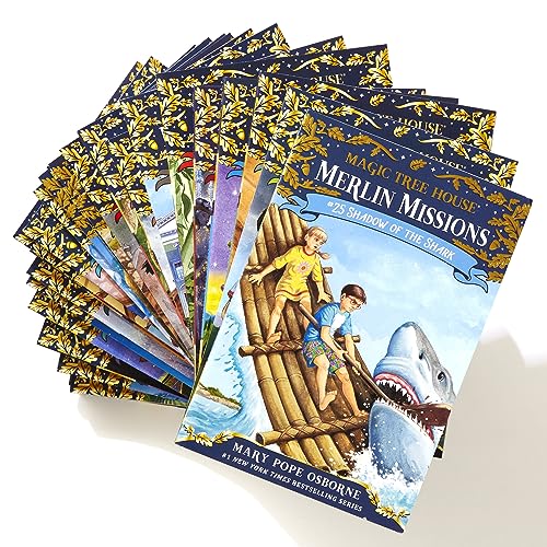 Magic Tree House Merlin Missions Books 125 Boxed Set,New
