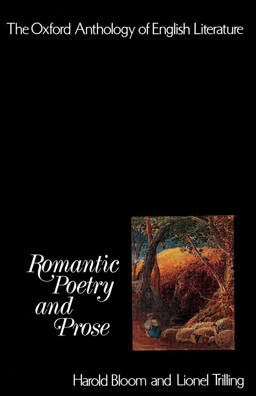 The Oxford Anthology Of English Literature