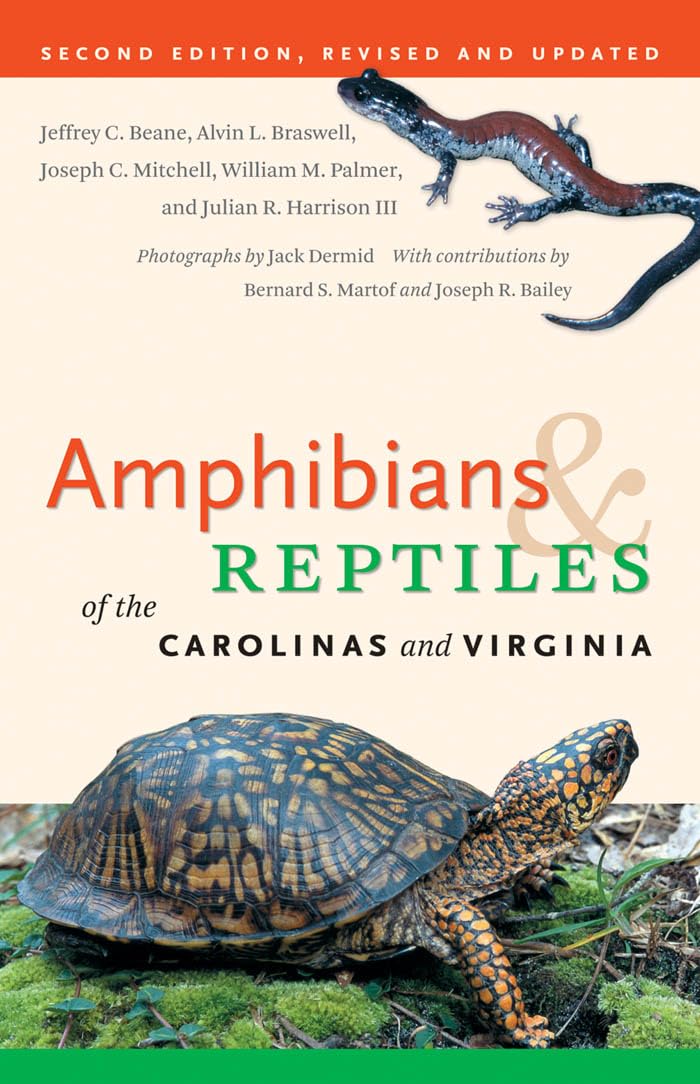 Amphibians and Reptiles of the Carolinas and Virginia, 2nd Ed,Used