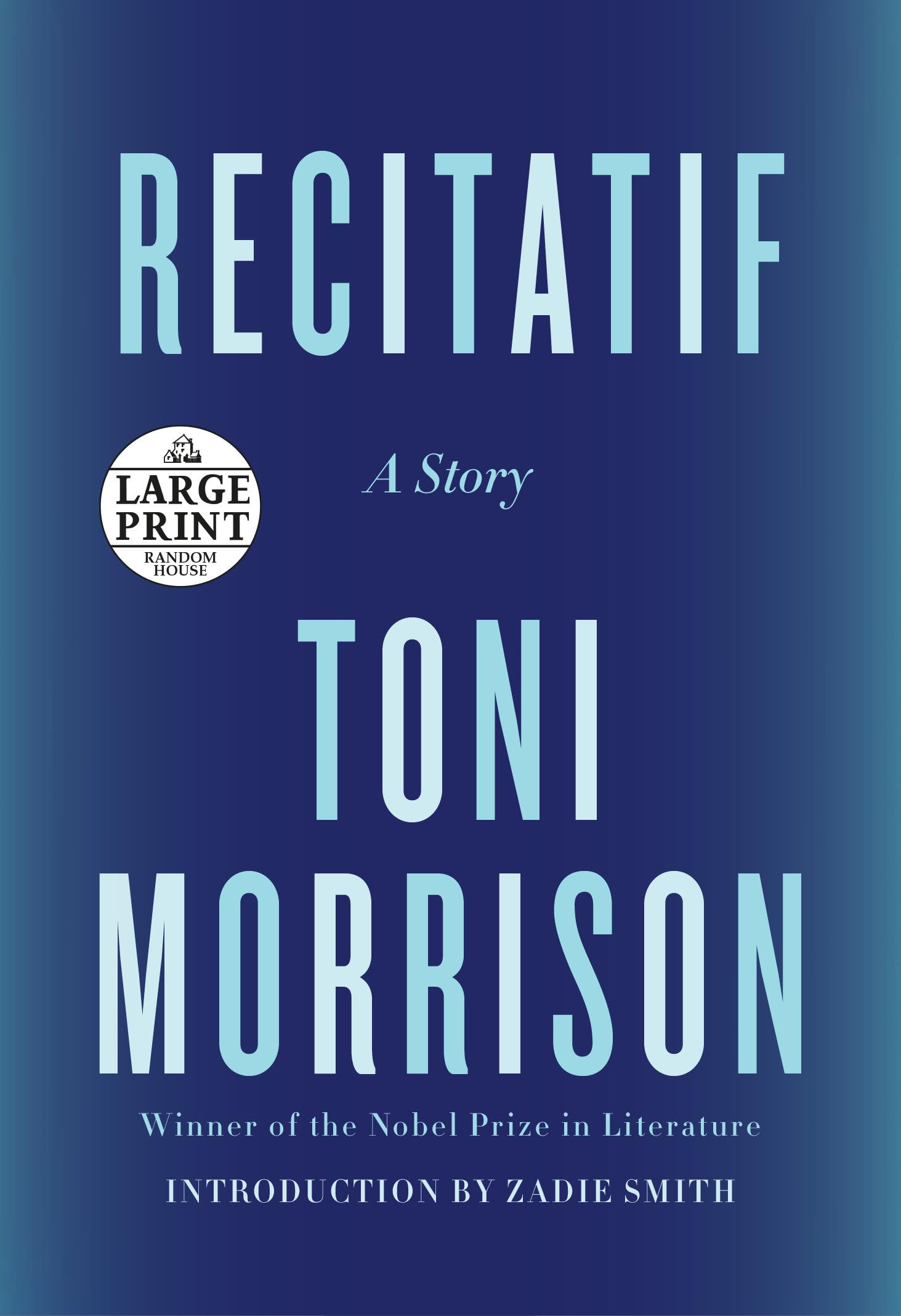 Recitatif: A Story (Random House Large Print),Used