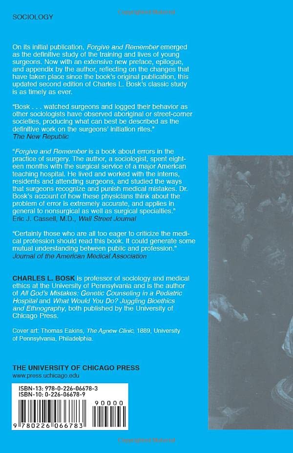 Forgive And Remember: Managing Medical Failure, 2Nd Edition,New