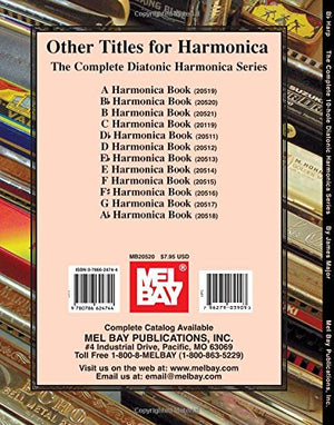 Mel Bay Complete 10Hole Diatonic Harmonica Series: Bb (Complete 10Hole Diatonic Harmonica),Used