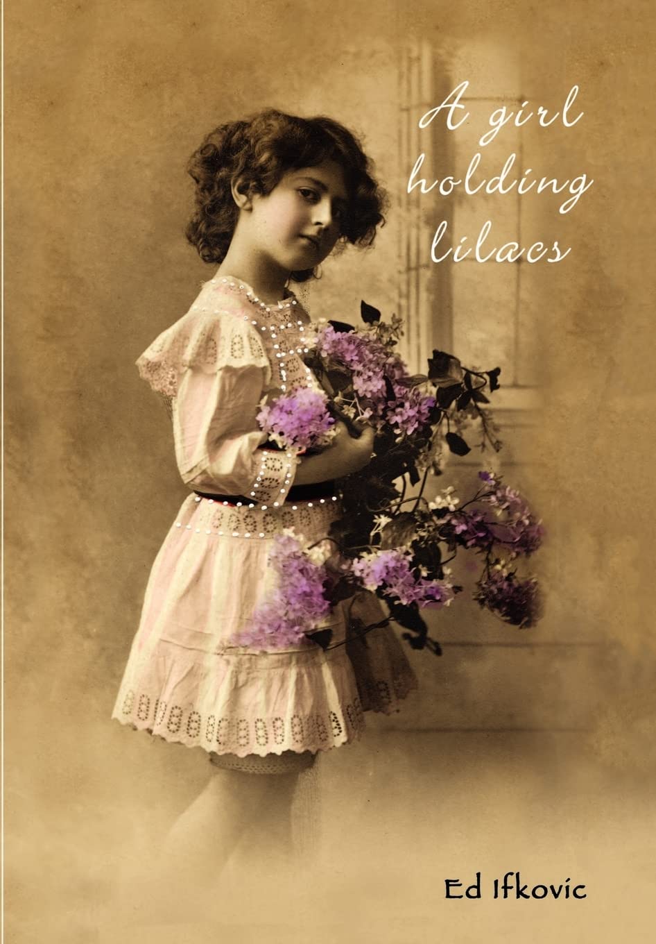 A Girl Holding Lilacs,New