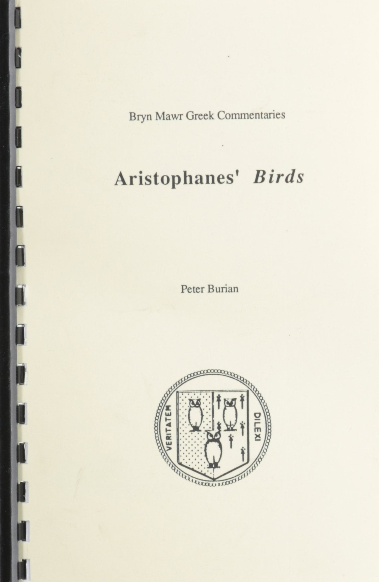 Aristophanes : Birds (Text and Commentary)  2 Volume Set,Used