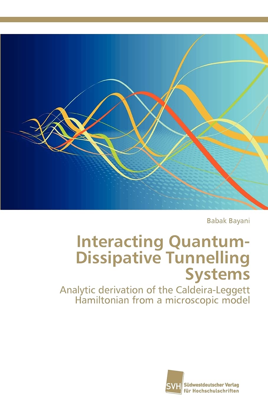 Interacting QuantumDissipative Tunnelling Systems: Analytic derivation of the CaldeiraLeggett Hamiltonian from a microscopic m,Used