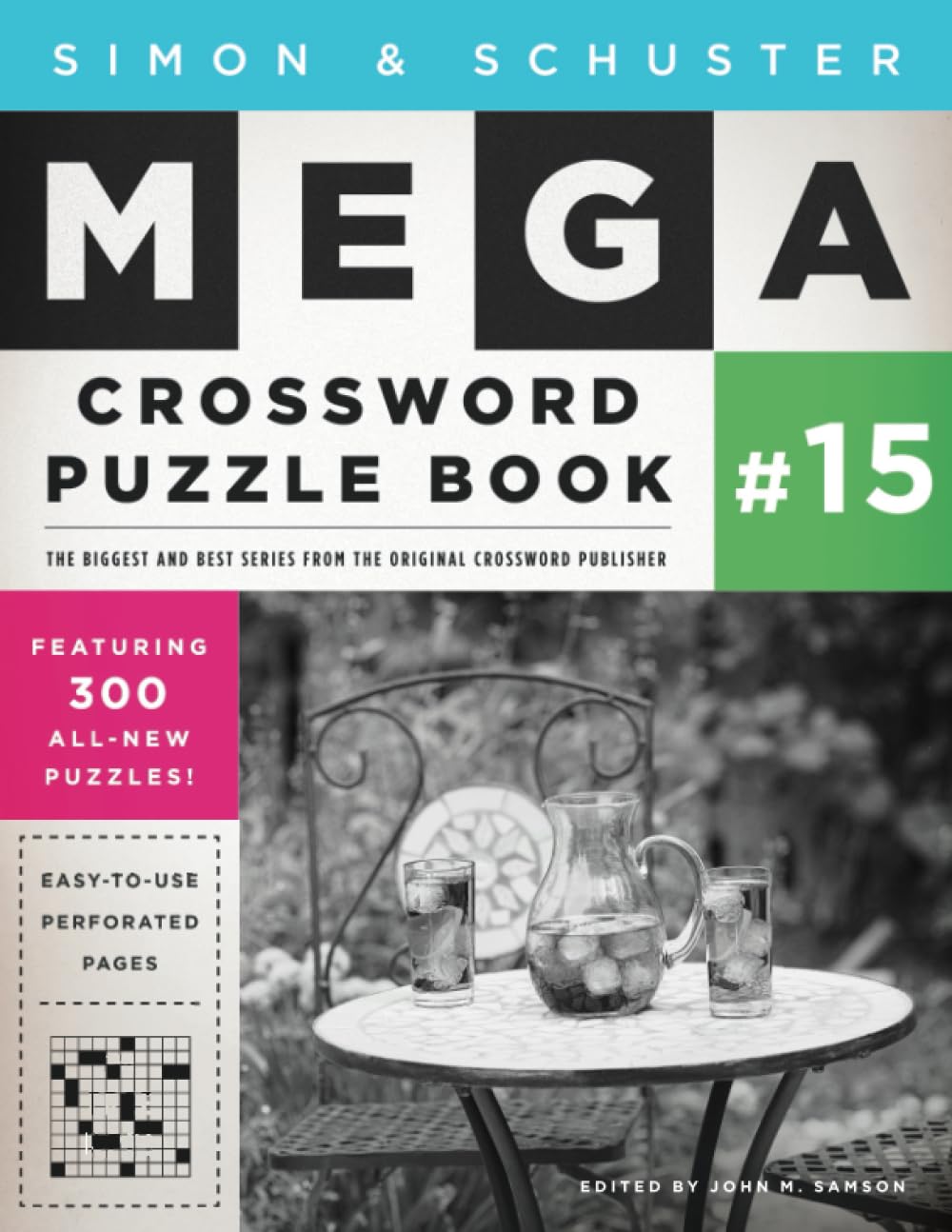 Simon & Schuster Mega Crossword Puzzle Book #15 (15) (S&S Mega Crossword Puzzles)