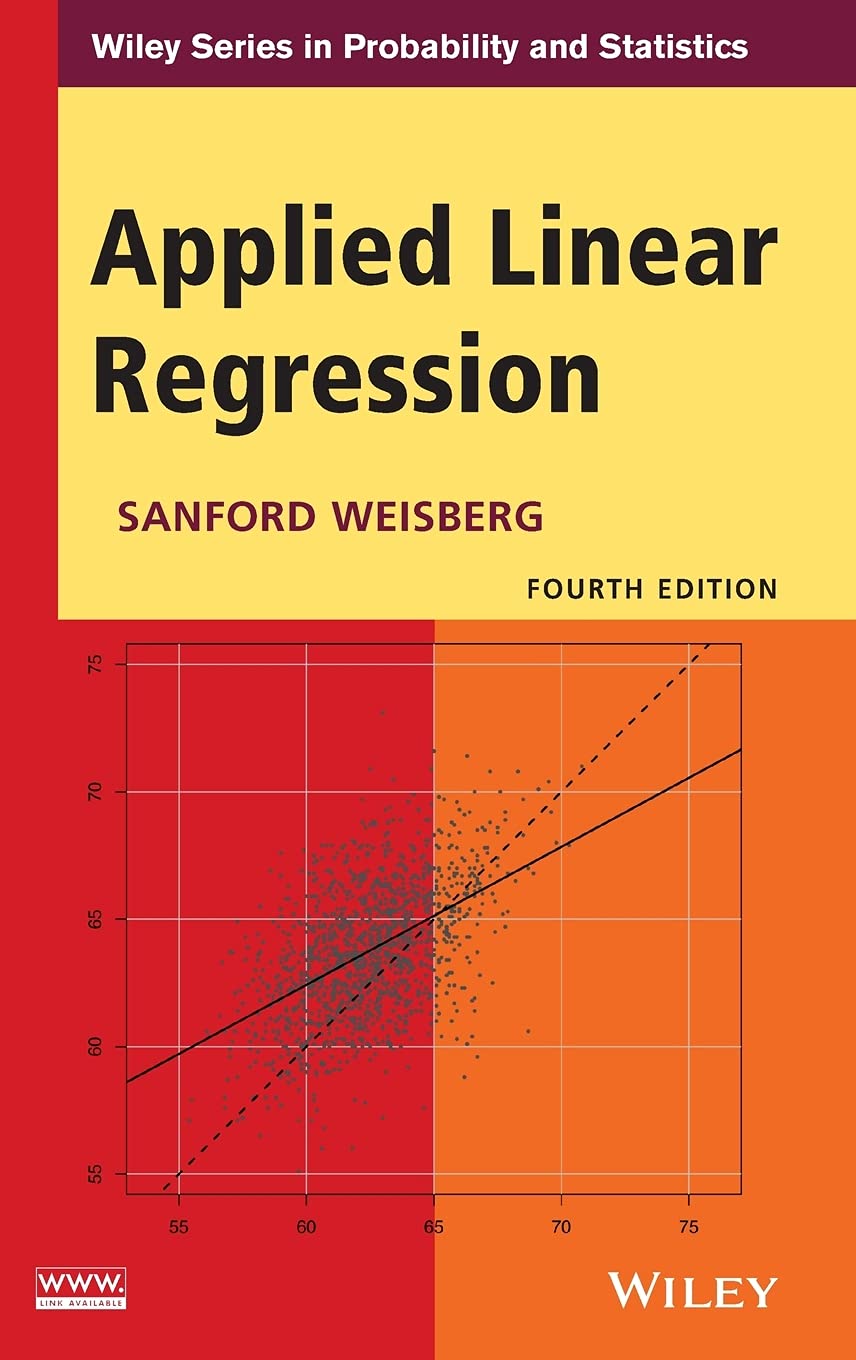 Applied Linear Regression 4E,Used