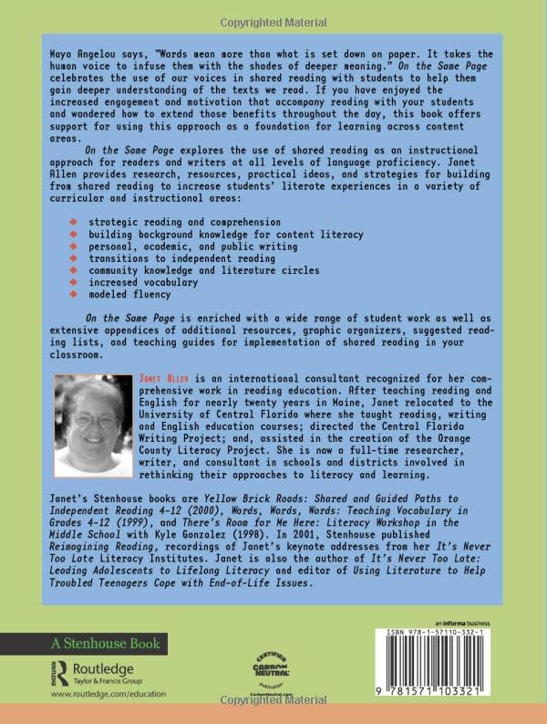 On the Same Page,Used