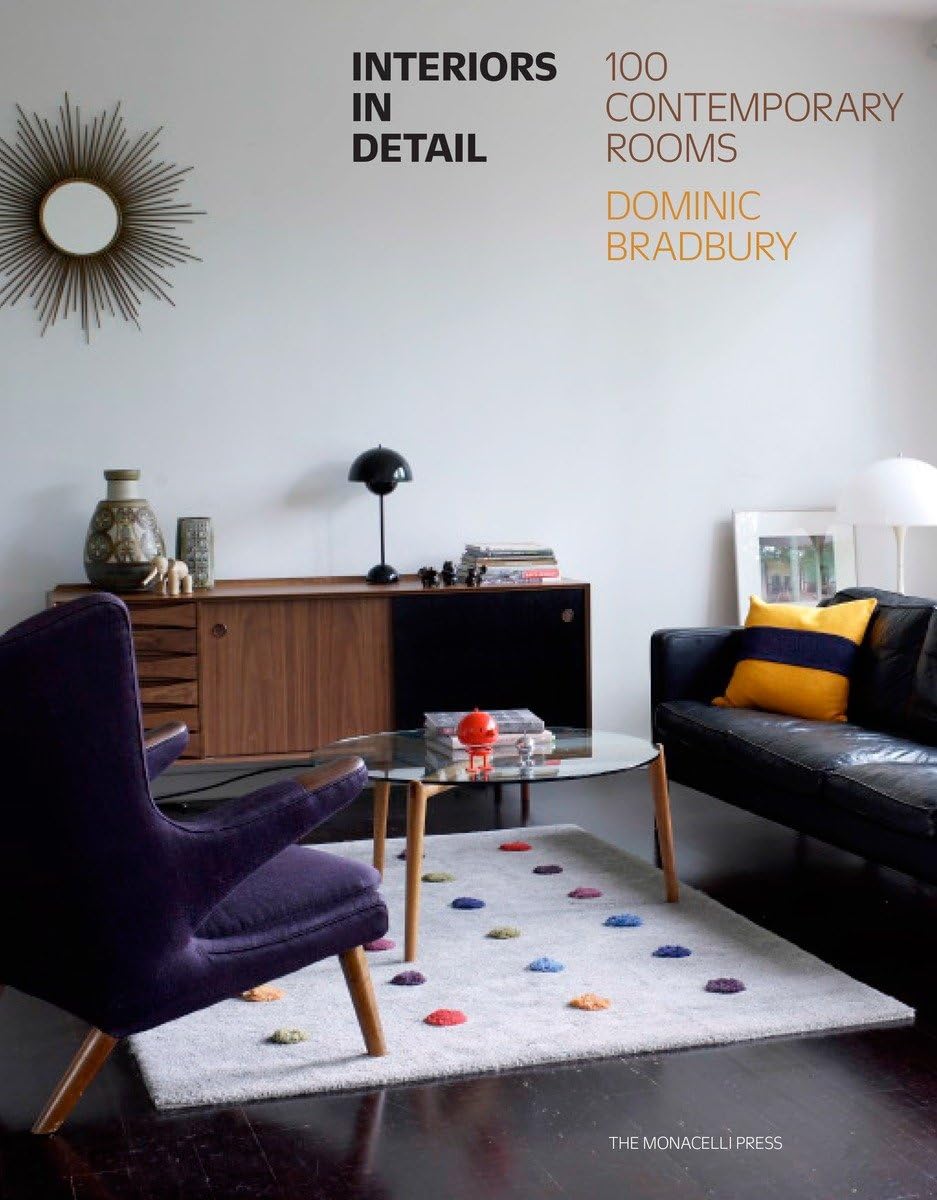 Interiors in Detail: 100 Contemporary Rooms-New Condition