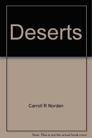 Deserts (Read about),Used