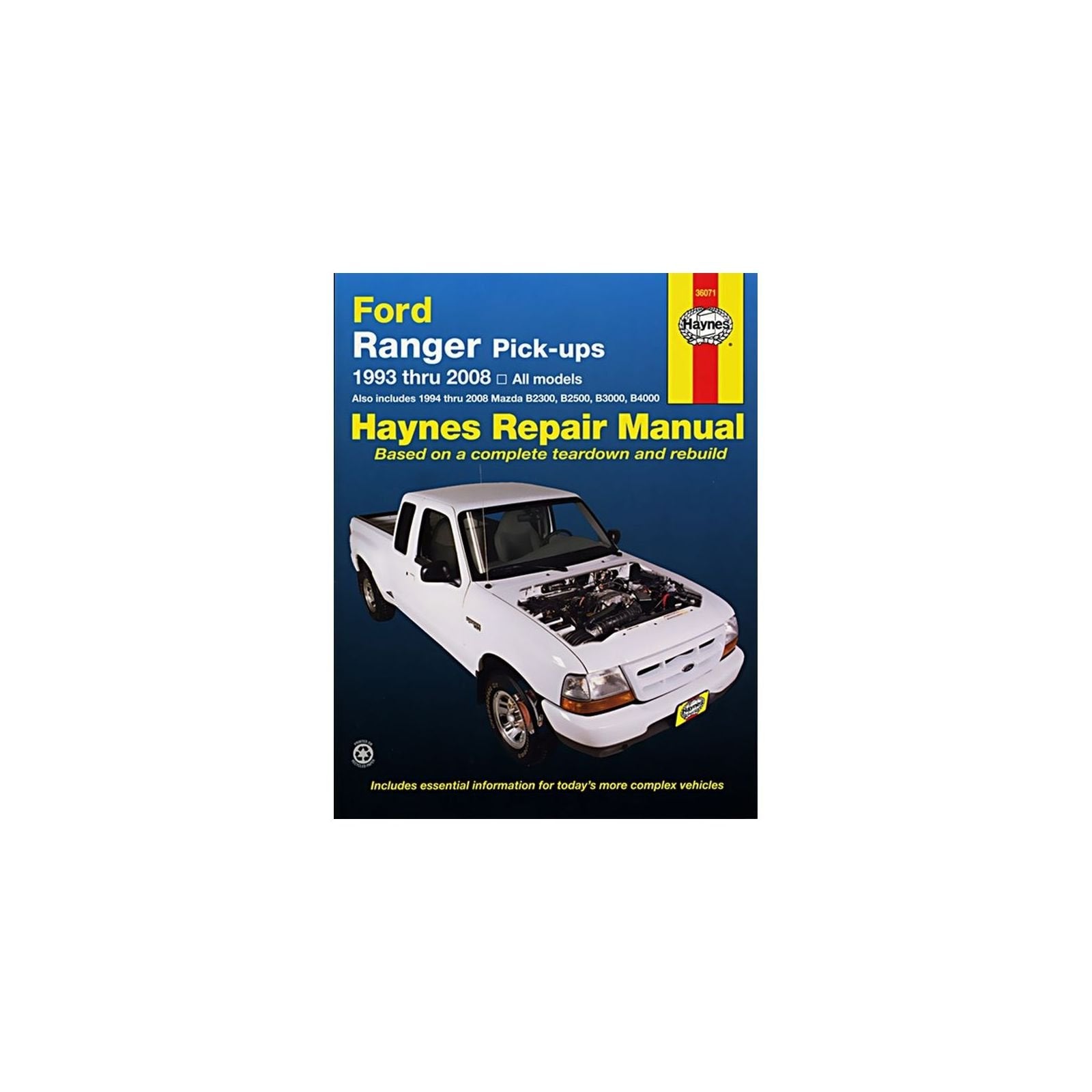 Ford Ranger Pickups, 19932010 (Hayne's Automotive Repair Manual),Used